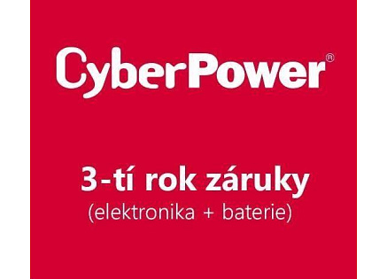 CyberPower 3. rok záruky pro MBP60AHVIEC82U