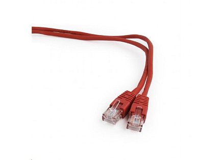 GEMBIRD kabel patchcord Cat5e UTP 0,25m, červený