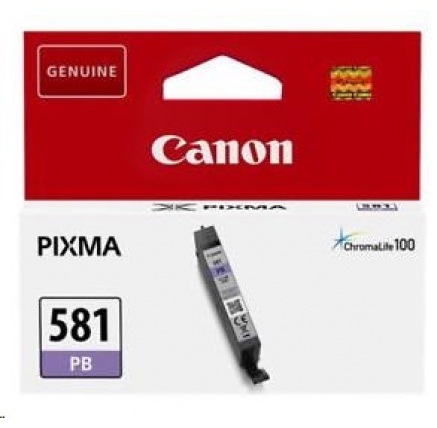 Canon CARTRIDGE CLI-581XL fotografická modrá pro PIXMA TS615x, TS625x, TS635x, TS815x,TS825x, TS835x, TS915x (1 660 str.)