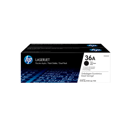 HP 36A Black LJ Toner Cart, CB436A (2,000 pages) HP 36A Black LJ Toner Cart, CB436A (2,000 pages)
