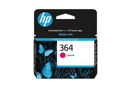 HP 364 Magenta Ink Cart, 3 ml, CB319EE (300 pages)