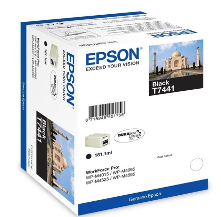 EPSON Ink čer WorkForce-M4015/4525 - Black - (181,1 ml) (10.000 str.)