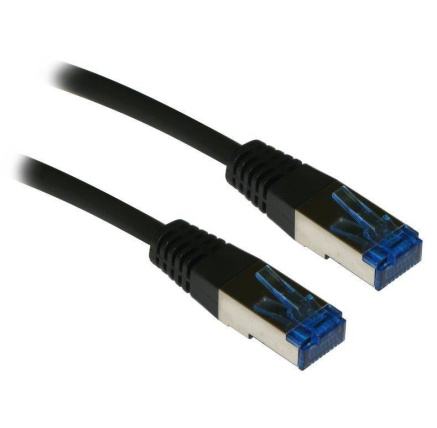 XtendLan patch kabel Cat6A, SFTP, LS0H - 5m, černý
