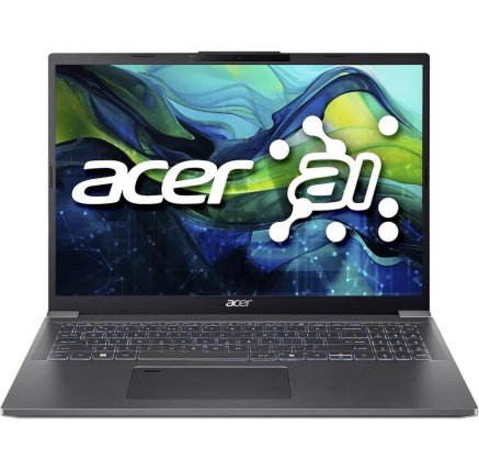 ACER NTB Aspire 16 (A16-71M-59P8),Ultra5-115U,16"WUXGA,16GB,512GB SSD,Intel Graphics,Linux,Gray