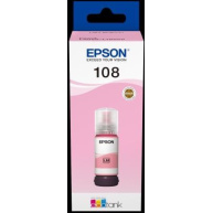 EPSON 108 EcoTank Light Magenta ink bottle