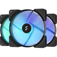 FRACTAL DESIGN ventilátor Aspect 14 RGB PWM Black Frame 3-pack, 140mm