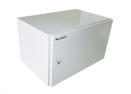 XtendLan 19" venkovní vodotěsný rozvaděč 6U 600x400, krytí IP55, nosnost 65kg, šedý