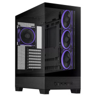 BAZAR - ASUS case A31 PLUS TG ARGB, Mid Tower, Průhledná bočnice, 4x120mm ARGB Fan, ARGB Hub, černá - Poškozený obal (Ko