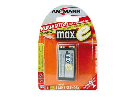 Baterie - Ansmann maxE 9V-E block NiMH 9V 200mAh
