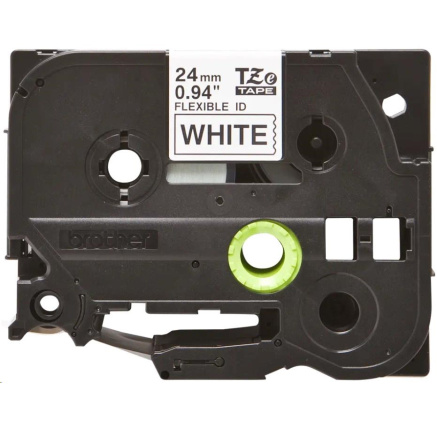 BROTHER TZEFX251 - kazeta TZ šířky 24mm, flexibilní páskou TZE-FX251, bílá/černé písmo BROTHER TZEFX251 - kazeta TZ šířky 24mm, flexibilní páskou TZE-FX251, bílá/černé písmo
