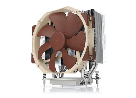 NOCTUA Chladič CPU NH-U14S TR4-SP3, 1x 140mm, sTRX4, sWRX8, TR4, SP3, hnědá/stříbrná