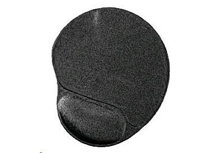 GEMBIRD Podložka pod myš gelová ergonomická Maxi, černá