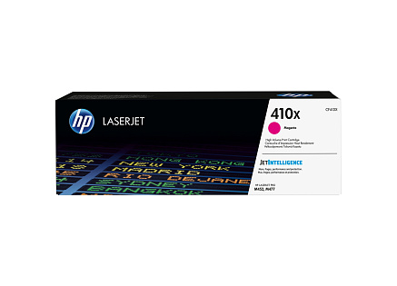 HP 410X Magenta LJ Toner Cart, CF413X (5,000 pages) HP 410X Magenta LJ Toner Cart, CF413X (5,000 pages)