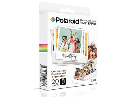 Polaroid Instant Zink Media 3,5X4,25 Pop 20 Pack