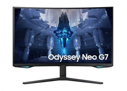 SAMSUNG MT LED LCD Gaming Monitor 32" Odyssey G7 Neo - Quantum Matrix Tech. (mini LED), 4K, Prohnutý 1000R, 3,440x1440 SAMSUNG MT LED LCD Gaming Monitor 32" Odyssey G7 Neo - Quantum Matrix Tech. (mini LED), 4K, Prohnutý 1000R, 3,440x1440