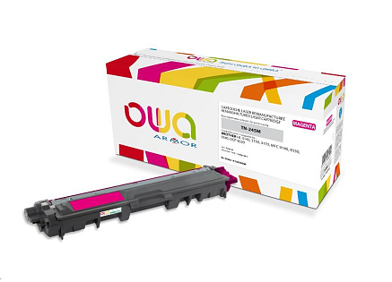 OWA Armor toner pro BROTHER HL 3140, 3150, 3170, MFC 9130 9330,9340,2200 Stran,TN245M, červená/magenta (TN-245M/TN-246M) OWA Armor toner pro BROTHER HL 3140, 3150, 3170, MFC 9130 9330,9340,2200 Stran,TN245M, červená/magenta (TN-245M/TN-246M)