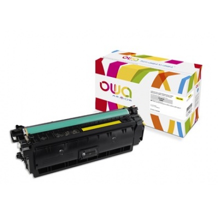 OWA Armor toner pro HP Color Laserjet Ese M552, M553, MFP M577, 9500 Stran, CF362X, žlutá/yellow OWA Armor toner pro HP Color Laserjet Ese M552, M553, MFP M577, 9500 Stran, CF362X, žlutá/yellow