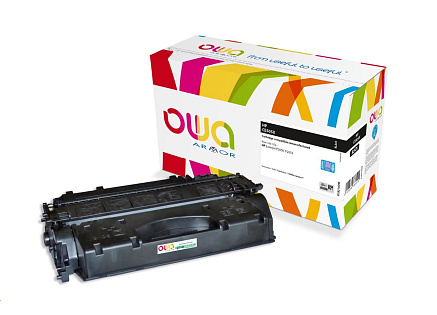 OWA Armor toner pro HP Laserjet P2050, P2055, 13000 stran, CE505X JUMBO, černá/black