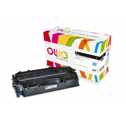 OWA Armor toner pro HP Laserjet P2050, P2055, 13000 stran, CE505X JUMBO, černá/black OWA Armor toner pro HP Laserjet P2050, P2055, 13000 stran, CE505X JUMBO, černá/black