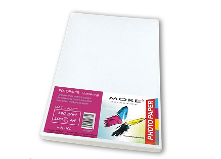 ARMOR More Fotopapír Harmony 170g,A4 matt,100listů, inkjet ARMOR More Fotopapír Harmony 170g,A4 matt,100listů, inkjet