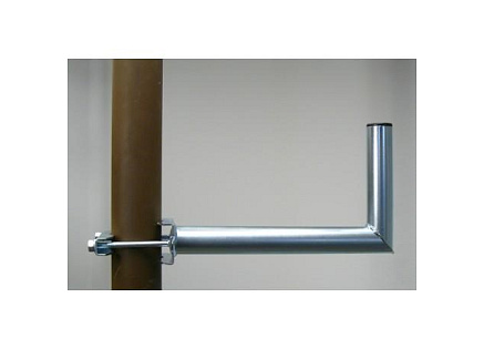 Držák antény na stožár, galvanický zinek, délka 35cm