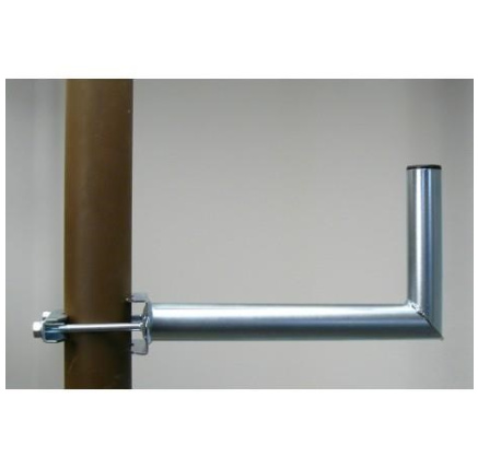 Držák antény na stožár, galvanický zinek, délka 35cm