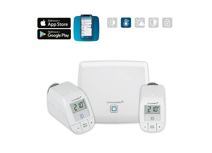 Homematic IP Startovací sada - Řízení vytápění - HmIP-SK16 Homematic IP Startovací sada - Řízení vytápění - HmIP-SK16