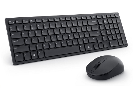 DELL Silent Keyboard and Mouse - KM555 - US International (QWERTY)