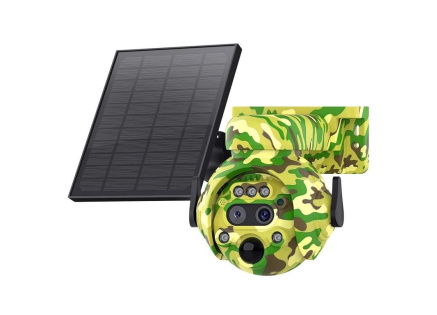 Viking solární outdoorová HD kamera HDs04 4G, zelená