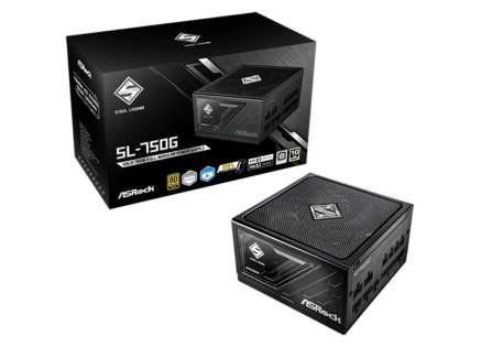 ASROCK zdroj SL-750G,750W, 80Plus Gold, 135 mm, ATX 3.1 ASROCK zdroj SL-750G,750W, 80Plus Gold, 135 mm, ATX 3.1