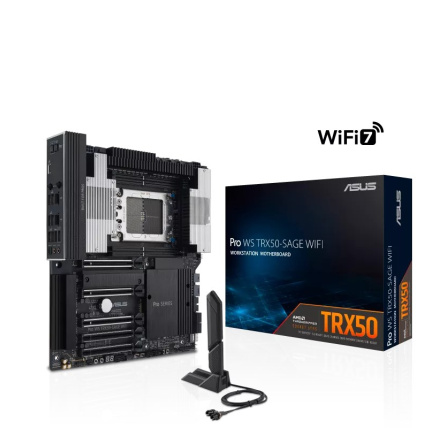 ASUS MB Sc sTR5 Pro WS TRX50-SAGE WIFI, AMD TRX50, 4xDDR5, WiFi, CEB
