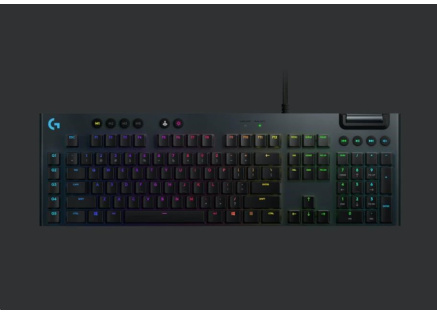 Logitech Keyboard G815, Mechanical Gaming, Lightsync RGB, Tacticle, UK