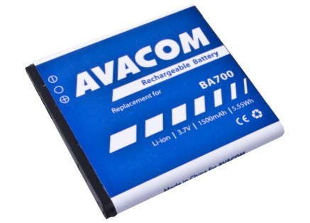 AVACOM baterie do mobilu Sony Ericsson pro Xperia Neo, Xperia Pro, Xperia Ray Li-Ion 3,7V 1500mAh (náhrada BA700) AVACOM baterie do mobilu Sony Ericsson pro Xperia Neo, Xperia Pro, Xperia Ray Li-Ion 3,7V 1500mAh (náhrada BA700)