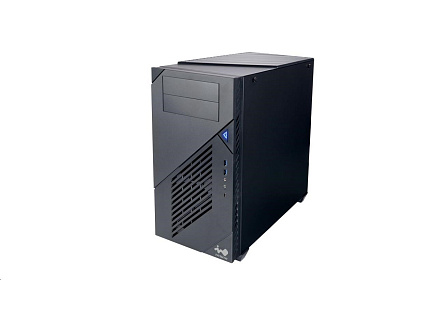 IN WIN skříň C200, mid tower, 166mm fan, 2x2.5", 5x5.25", 1 x USB Type-C, 2x USB 3.0 / HD Audio / Black