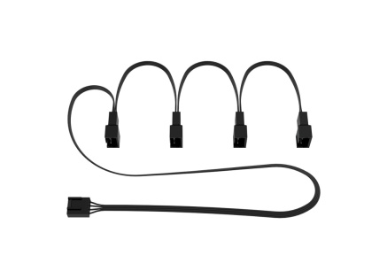 ARCTIC kabel rozbočovač, 4-pin PWM Ventilátor, 1-na-4