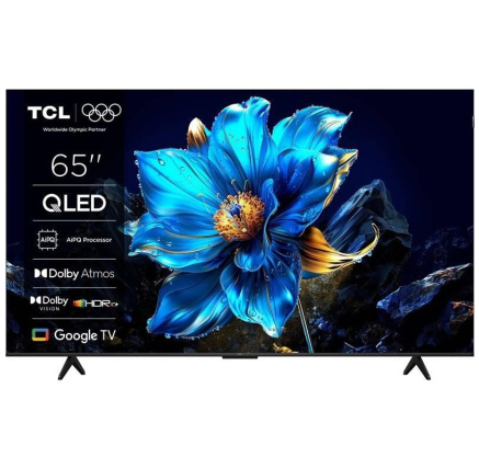 TCL 65" TV, QLED, 4K Ultra HD, HDR, Google TV, LAN, Wi-Fi, HDMI, Chromecast, Miracast, AirPlay TCL 65" TV, QLED, 4K Ultra HD, HDR, Google TV, LAN, Wi-Fi, HDMI, Chromecast, Miracast, AirPlay