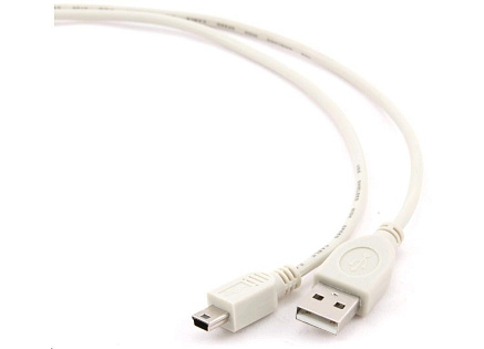 GEMBIRD Kabel USB 2.0 A-Mini B (5pin) propojovací 1,8m GEMBIRD Kabel USB 2.0 A-Mini B (5pin) propojovací 1,8m