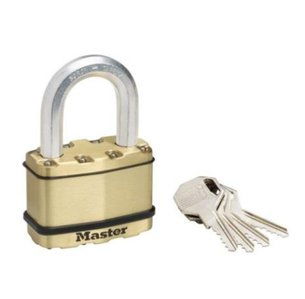 Master Lock Mosazný visací zámek -  Excell - 64mm