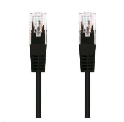 C-TECH kabel patchcord Cat5e, UTP, černý, 0,25m C-TECH kabel patchcord Cat5e, UTP, černý, 0,25m