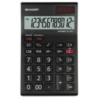 SHARP kalkulačka - EL-124TWH - černá