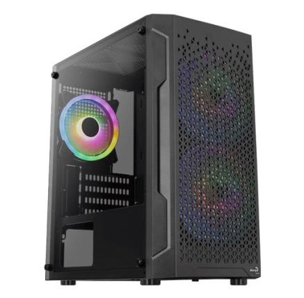 AEROCOOL skříň MC G Trinity, Micro tower, 1x USB 3.0, 1x USB 2.0, 2x audio, bez zdroje AEROCOOL skříň MC G Trinity, Micro tower, 1x USB 3.0, 1x USB 2.0, 2x audio, bez zdroje