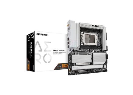 GIGABYTE MB Sc sTR5 TRX50 AERO D, AMD TRX50, 4xDDR5, WI-FI, E-ATX