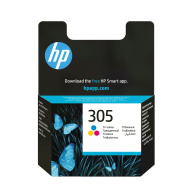 HP 305 Tri-color Original Ink Cartridge (100 pages)