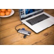 VERBATIM Dokovací stanice USB-C 7v1, 1xHDMI, 1xUSB-C, 3xUSB, 1xRJ45, čtečka SD karet, šedá