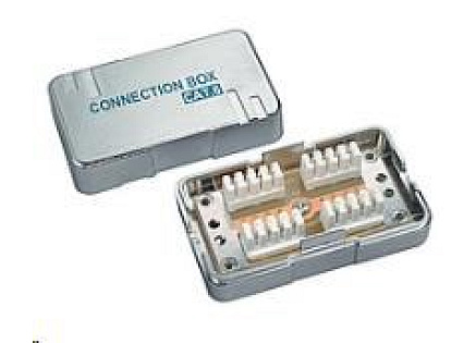 Solarix Spojovací box CAT6 STP 8p8c LSA+/Krone KRJS45-VEB6 Solarix Spojovací box CAT6 STP 8p8c LSA+/Krone KRJS45-VEB6