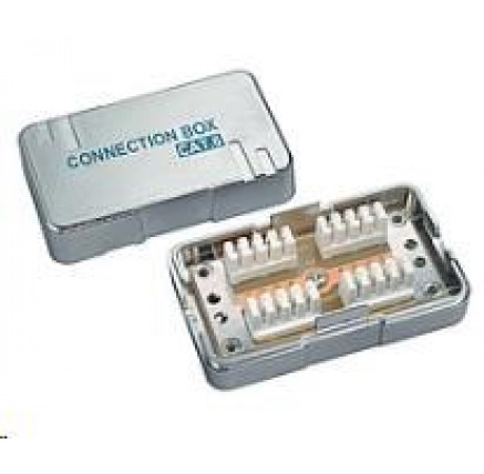 Solarix Spojovací box CAT6 STP 8p8c LSA+/Krone KRJS45-VEB6 Solarix Spojovací box CAT6 STP 8p8c LSA+/Krone KRJS45-VEB6