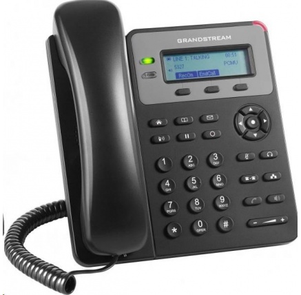 Grandstream GXP1615 [VoIP telefon - 1x SIP účet, HD audio, 3 program.tlačítka, switch 2xLAN 10/100Mbps, PoE]