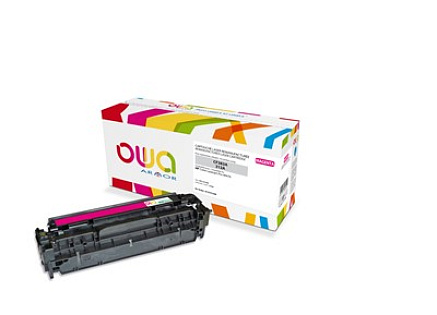 OWA Armor toner pro HP Color Laserjet Pro M476, 2700 Stran, CF383A, červená/magenta OWA Armor toner pro HP Color Laserjet Pro M476, 2700 Stran, CF383A, červená/magenta