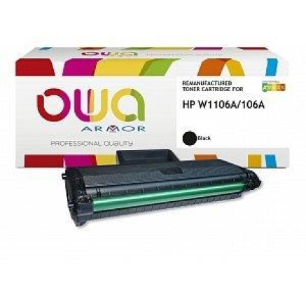 OWA Armor toner pro HP LJ MFP 135 1000 st. černá kom.s W1106A OWA Armor toner pro HP LJ MFP 135 1000 st. černá kom.s W1106A