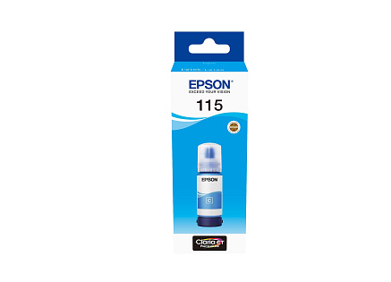EPSON ink bar 115 EcoTank Cyan ink bottle